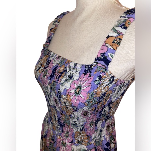 Dokotoo Casual Overalls/Jumpsuit 1-PC Sleeveless Floral Print Boho Romper SZ LG - Picture 5 of 7